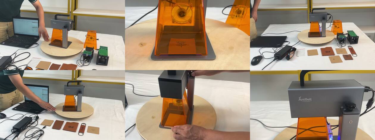 A polished demo can move quickly, so pause at the moments that remain useful without narration: the visible setup, the preview or positioning step, the.