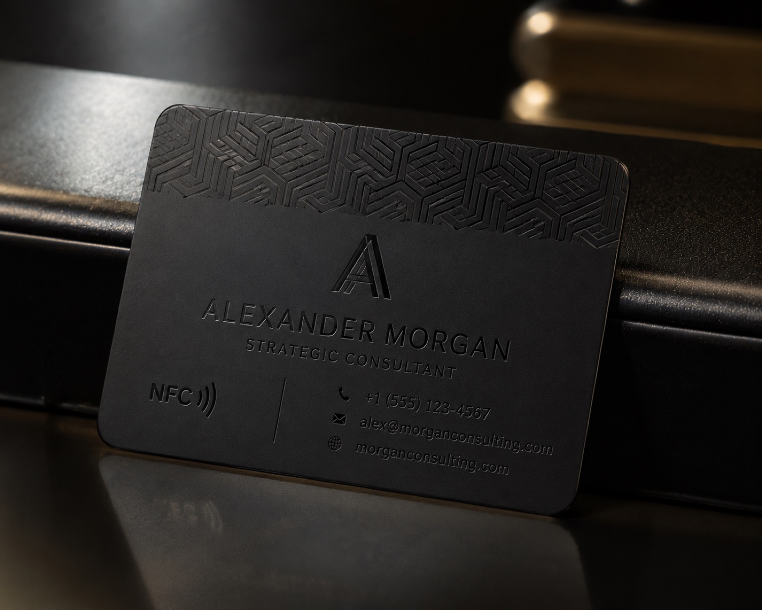 Decorative card engraving inspiration